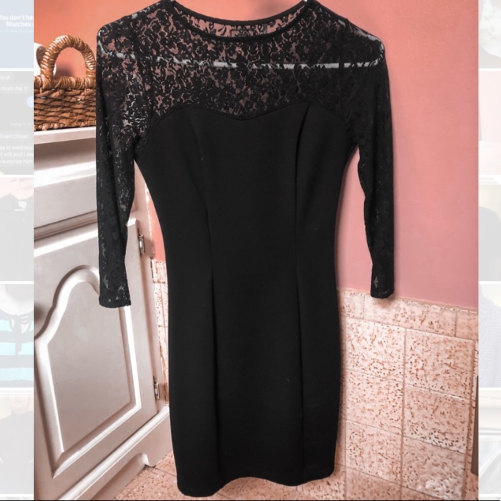 Guess Black Party Dress